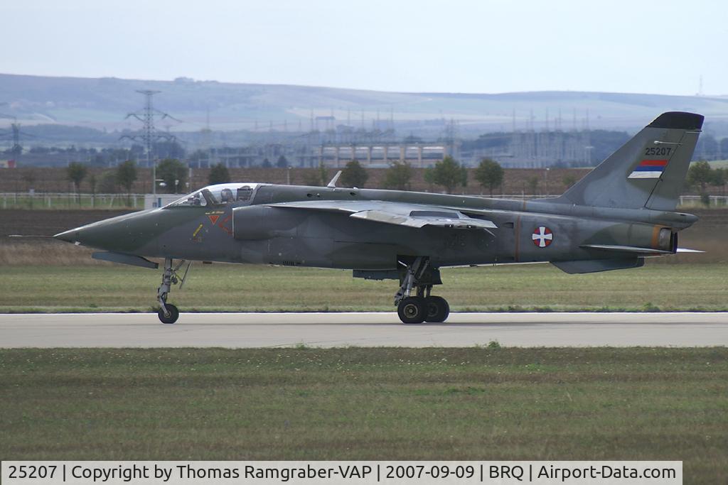25207, Soko J-22 Orao C/N Not found 25207, Serbia - Air Force Soko J22 Orao