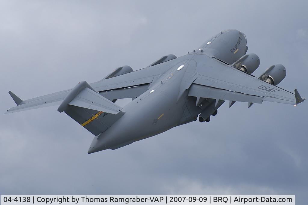 04-4138, 2004 Boeing C-17A Globemaster III C/N P-138, USA - Air Force Boeing C17