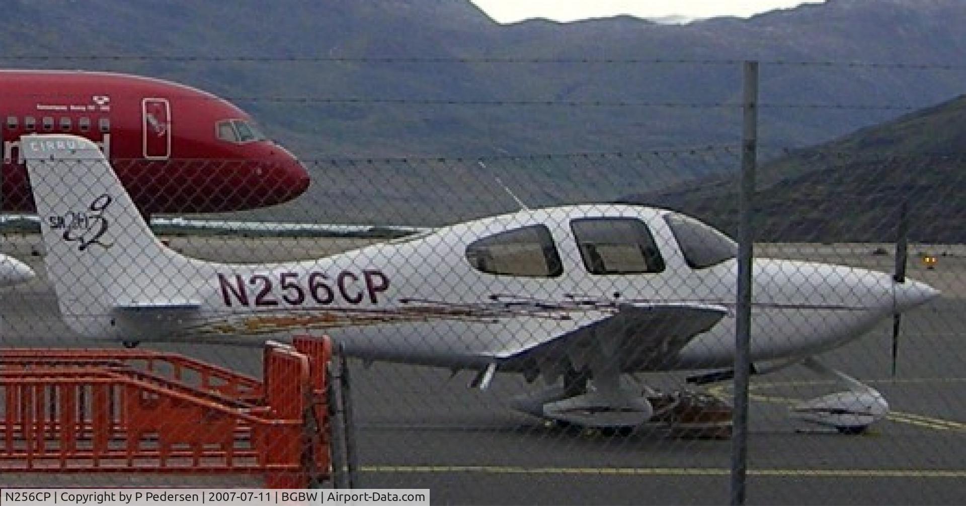 N256CP, 2006 Cirrus SR20 C/N 1742, Narsarsuaq 11 july 2007
