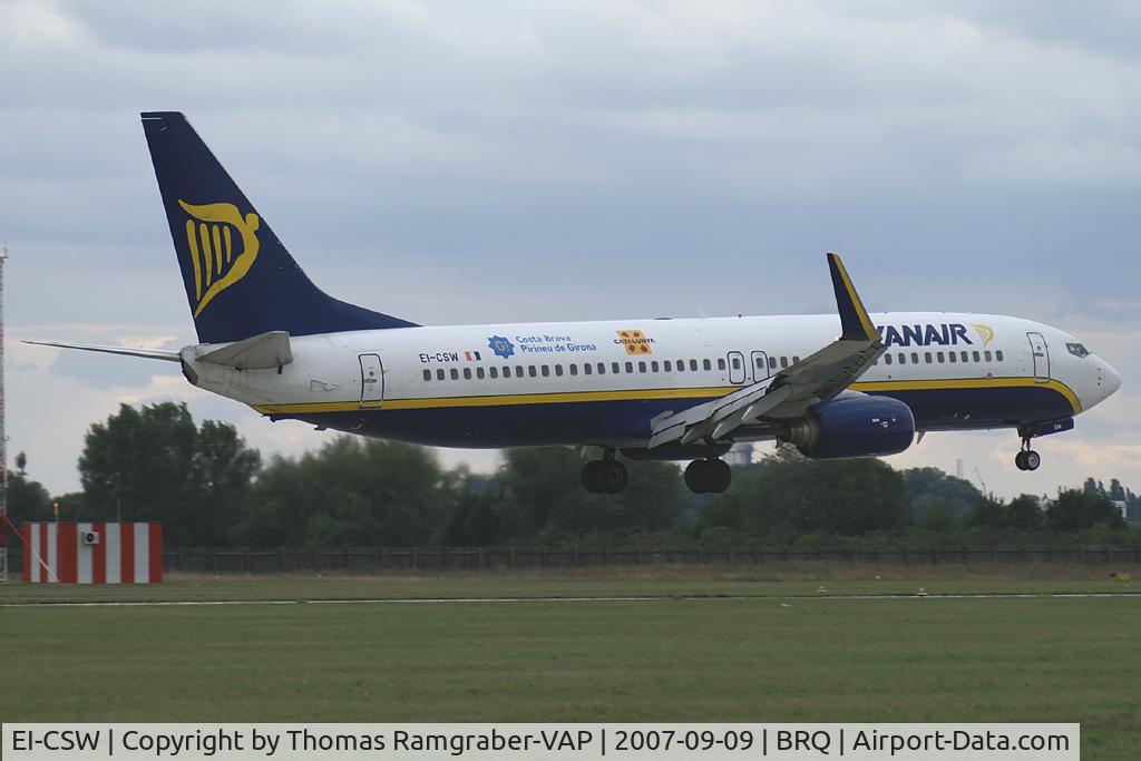 EI-CSW, 2002 Boeing 737-8AS C/N 29935, Ryanair Boeing 737-800