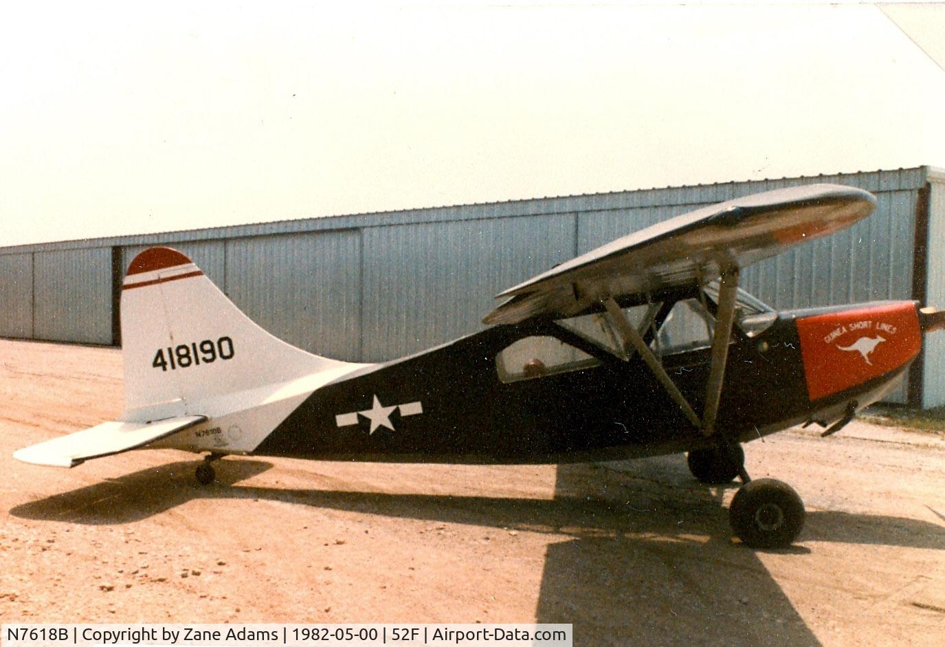 N7618B, Stinson L-5E Sentinel C/N 535, At Aero Valley (Northwest Regional)