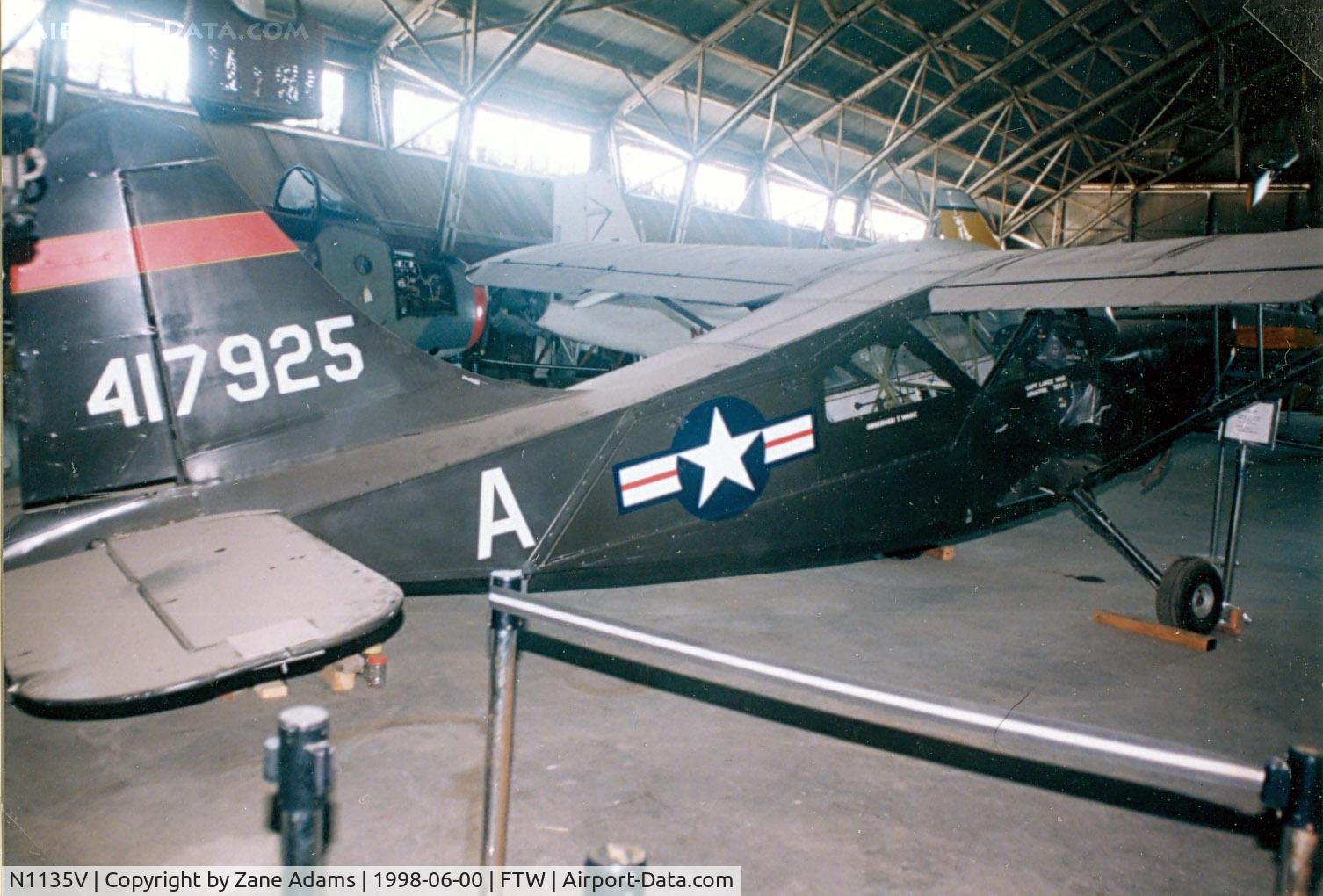 N1135V, Stinson L-5E Sentinel C/N 76-3199, At Meacham Field - Vintage Flying Museum