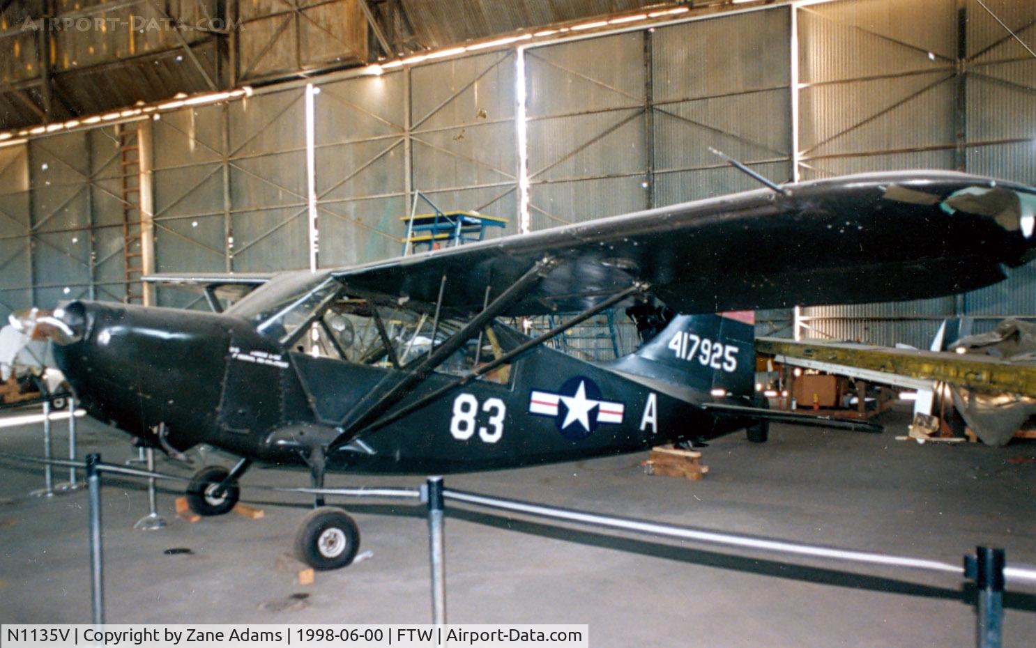 N1135V, Stinson L-5E Sentinel C/N 76-3199, At Meacham Field - Vintage Flying Museum