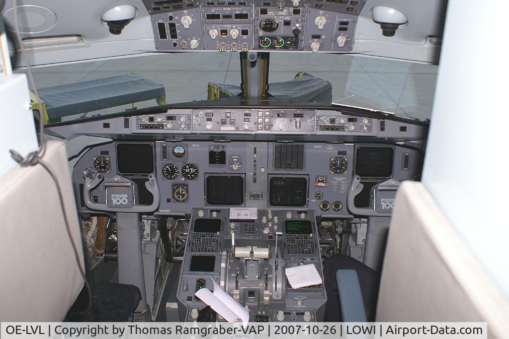 OE-LVL, 1992 Fokker 100 (F-28-0100) C/N 11404, Austrian Arrows Fokker 100
