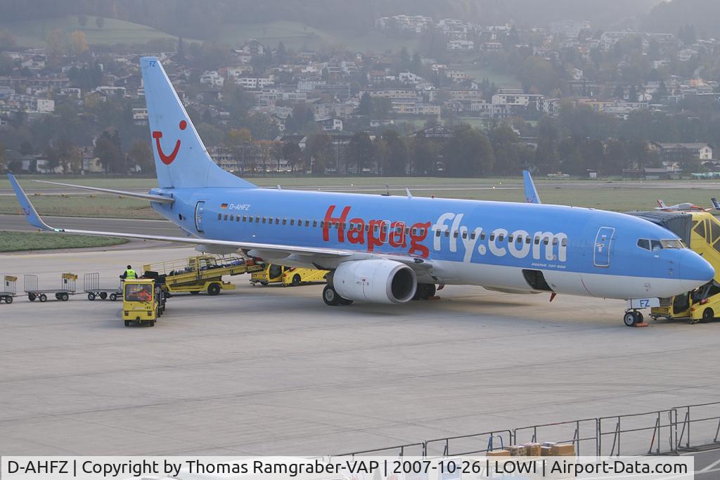 D-AHFZ, 2001 Boeing 737-8K5 C/N 30883, Hapagfly Boeing 737-800