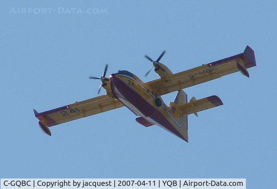 C-GQBC, 1995 Canadair CL-215-6B11 CL-415 C/N 2012, On appoach runway 30