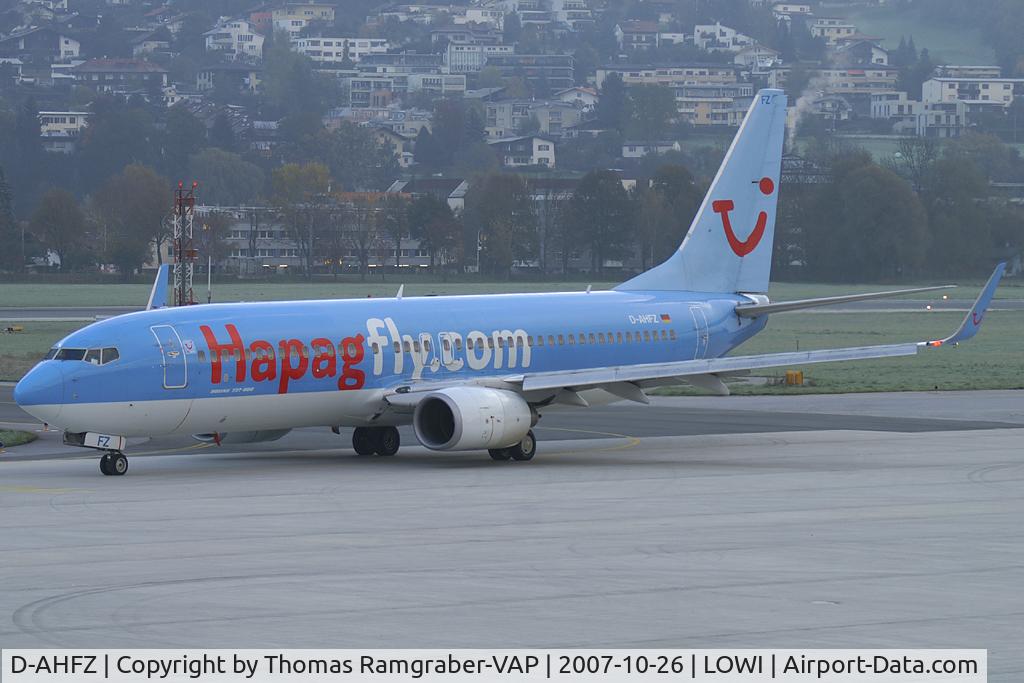 D-AHFZ, 2001 Boeing 737-8K5 C/N 30883, Hapagfly Boeing 737-800