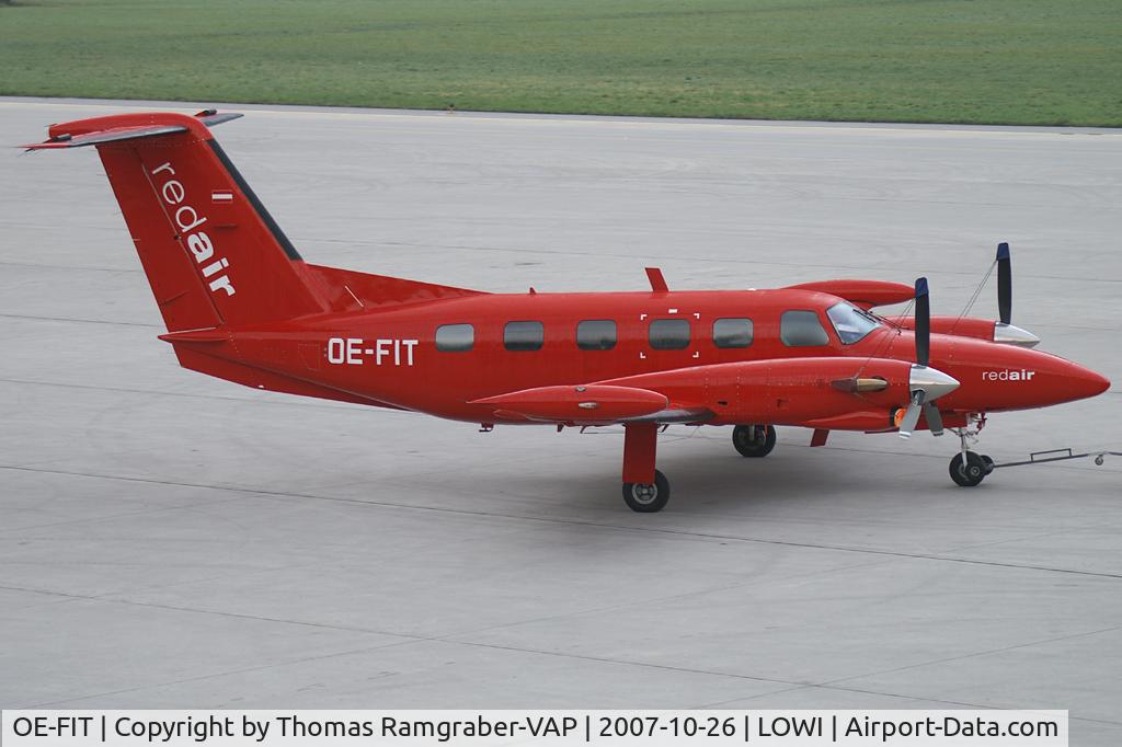 OE-FIT, 2002 Piper PA-42-720 Cheyenne III C/N 42-8001048, Red Air Piper 42 Cheyenne