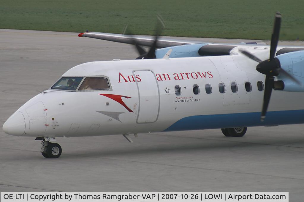 OE-LTI, 1997 De Havilland Canada DHC-8-314Q Dash 8 C/N 466, Austrian Arrows DeHavilland Canada Dash 8-300
