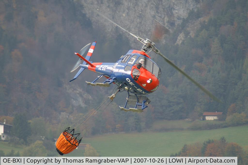 OE-BXI, Aerospatiale AS-350B-1 Ecureuil C/N 1899, Austria - Ministry of Interior Eurocopter AS355