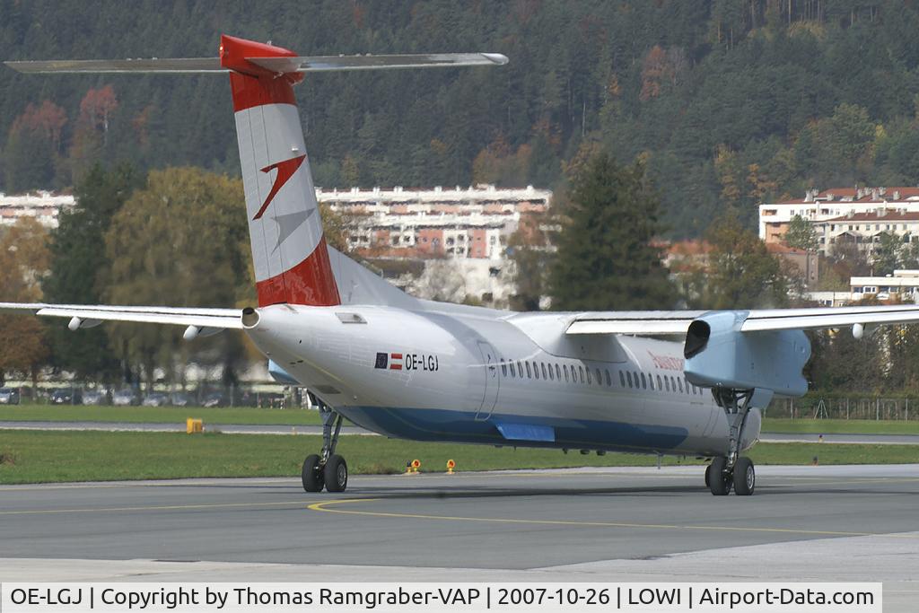 OE-LGJ, 2005 De Havilland Canada DHC-8-402Q Dash 8 C/N 4104, Austrian Arrows DeHavilland Canada Dash 8-400