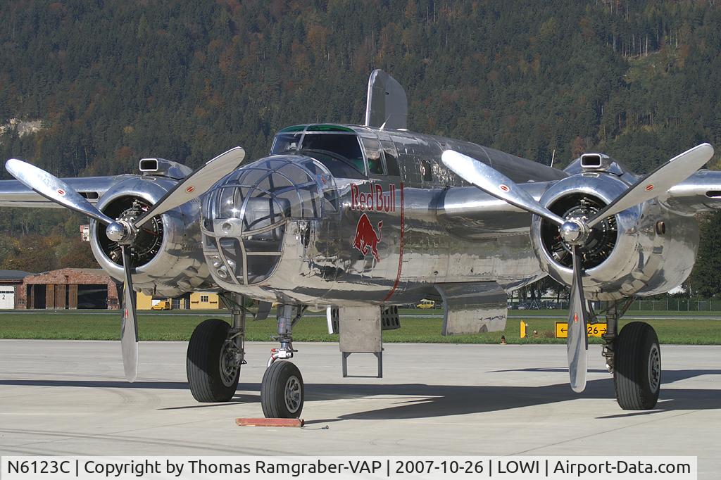 N6123C, 1945 North American B-25J-30-NC Mitchell Mitchell C/N 108-47647, Red Bull (The Flying Bulls) North American B25 Mitchell