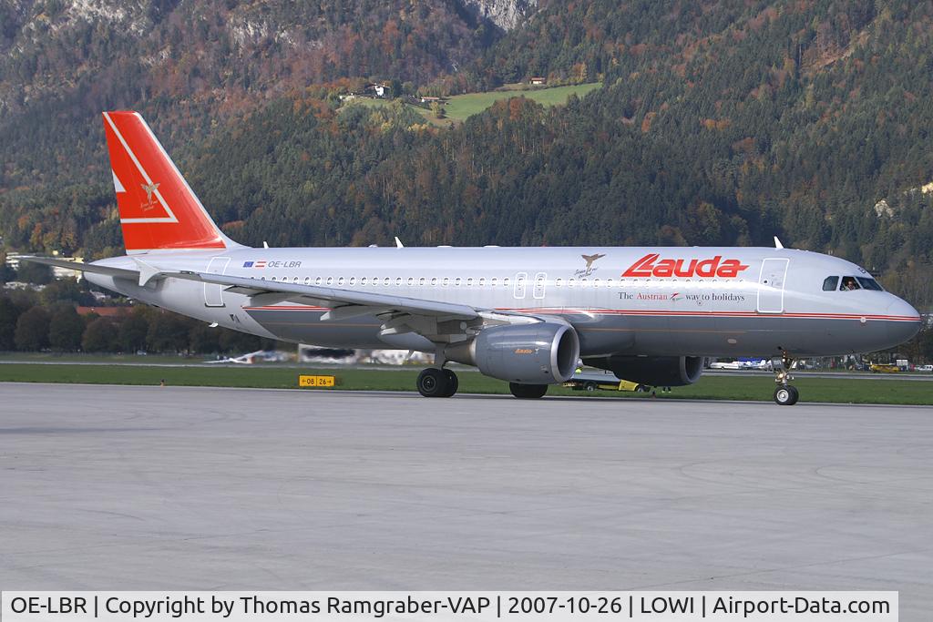 OE-LBR, 2000 Airbus A320-214 C/N 1150, Lauda Air Airbus A320