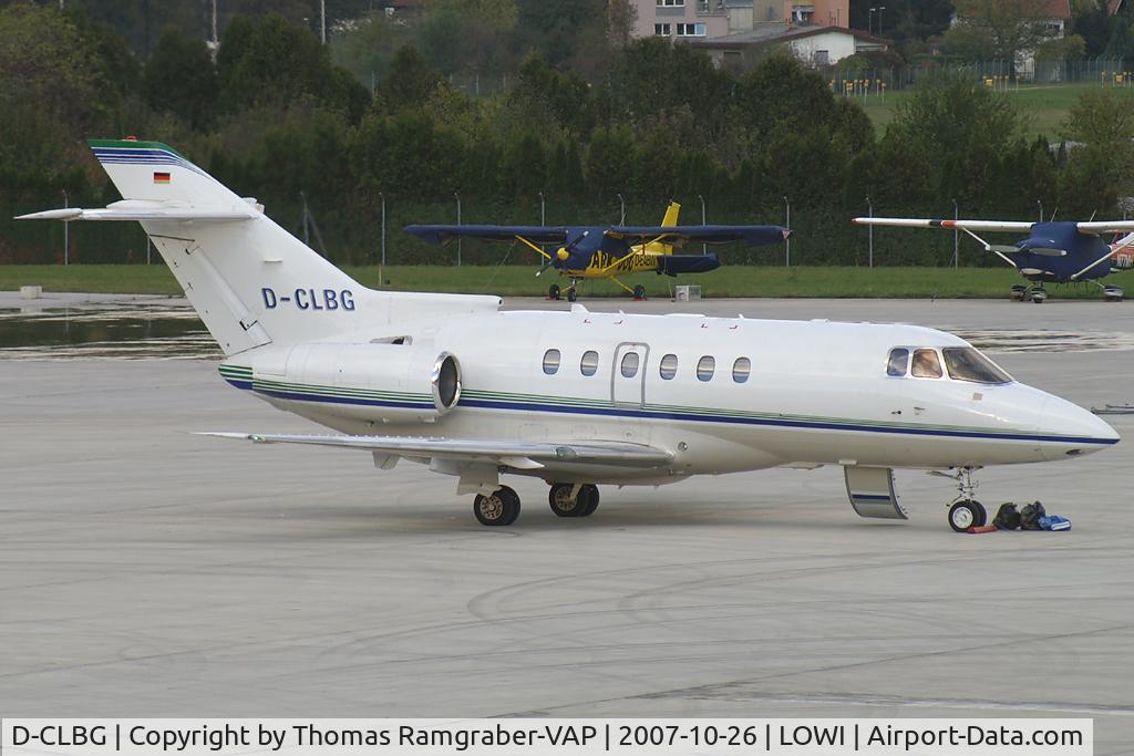 D-CLBG, 2004 Raytheon Hawker 800XP C/N 258682, Elbe Air BAe 125