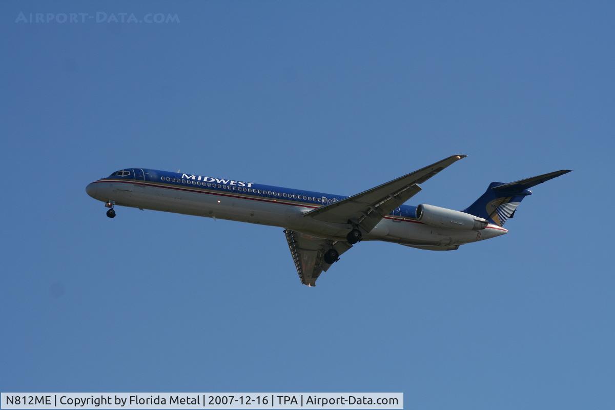 N812ME, 1981 McDonnell Douglas MD-81 (DC-9-81) C/N 48006, Midwest