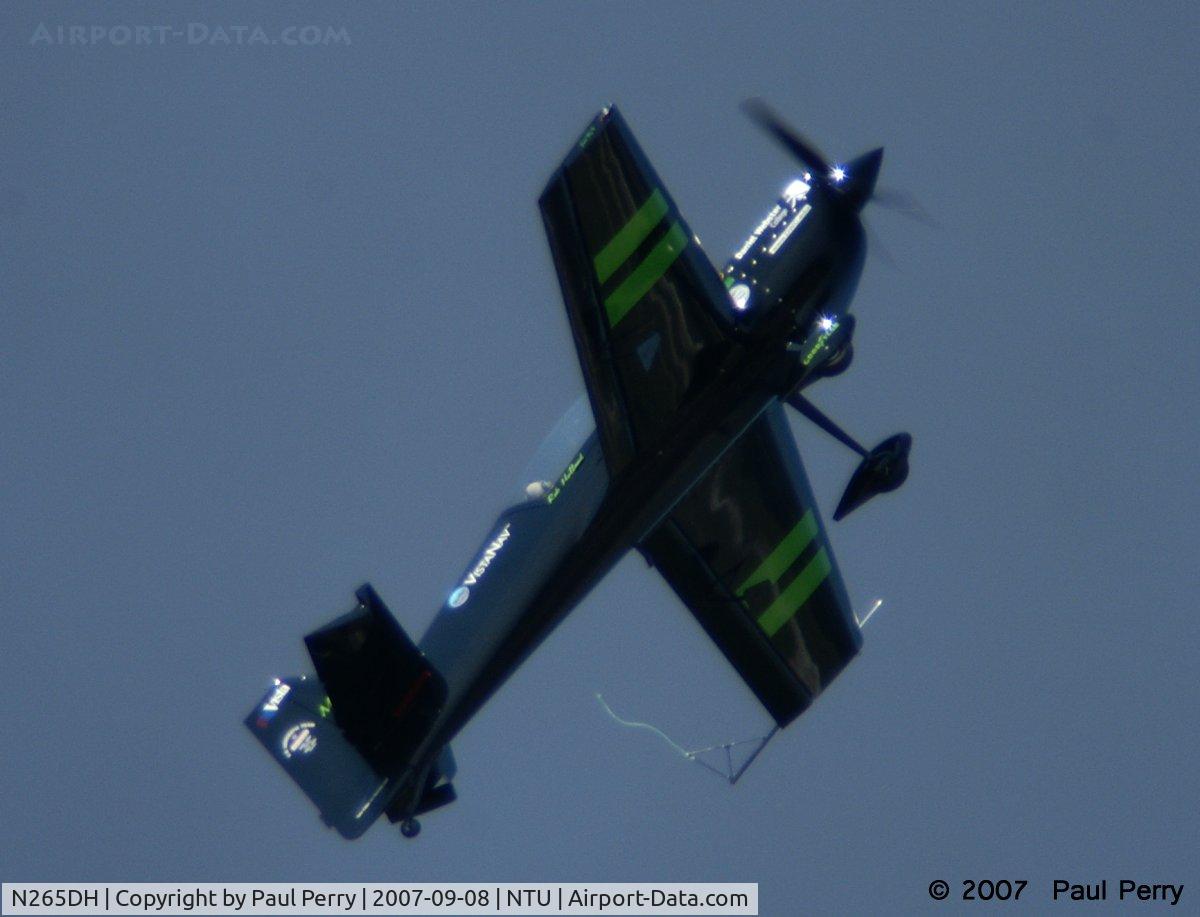 N265DH, 2007 MXR Technologies MX2 C/N 2, Notice the wind-indicating ribbon on the port wingtip
