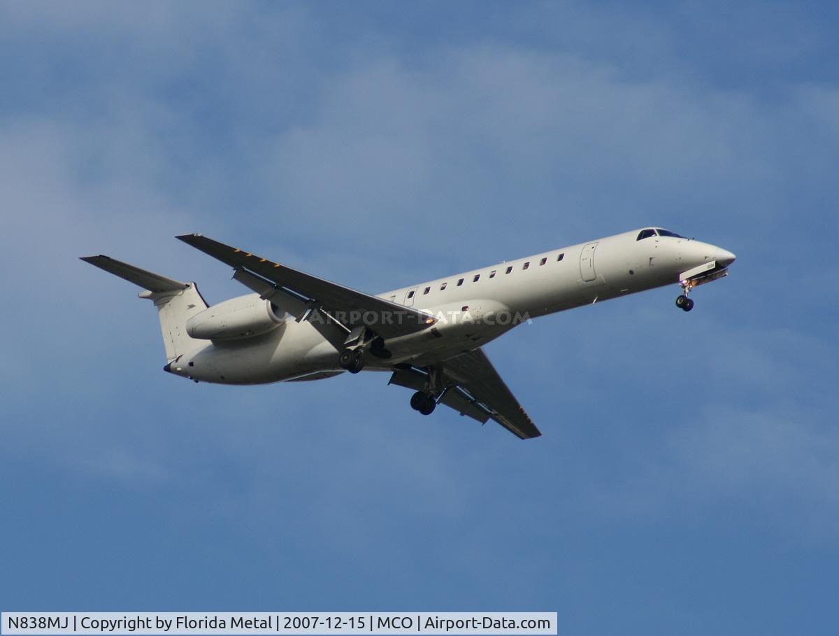 N838MJ, 2001 Embraer ERJ-145LR (EMB-145LR) C/N 145384, Delta Connection