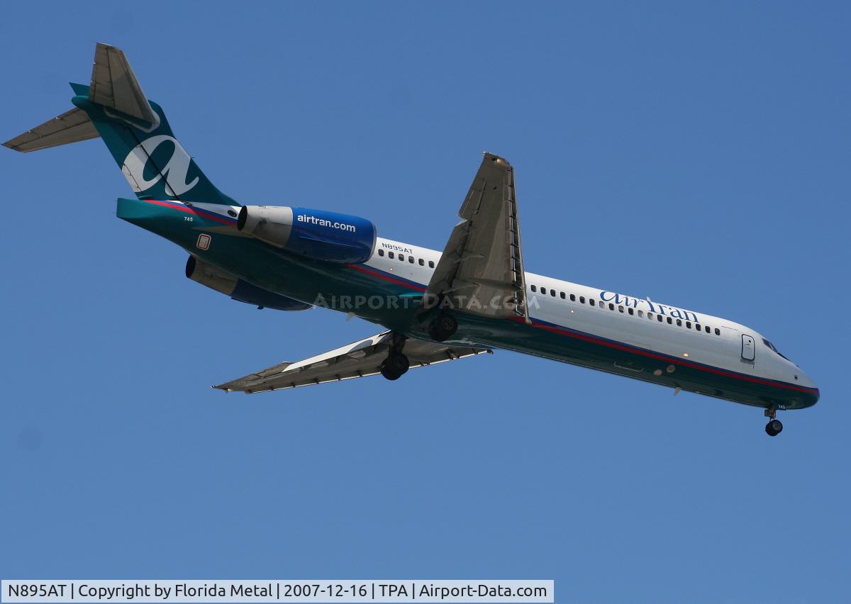 N895AT, 2004 Boeing 717-200 C/N 55047, Air Tran
