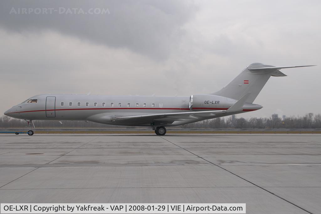 OE-LXR, 2008 Bombardier BD-700-1A10 Global Express XRS C/N 9235, Vistajet Globalexpress