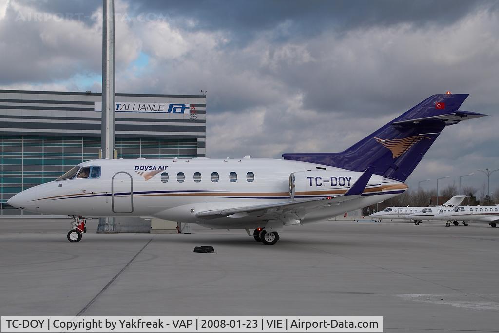 TC-DOY, 2006 Raytheon Hawker 850XP C/N 258801, Doysa Air Bae125