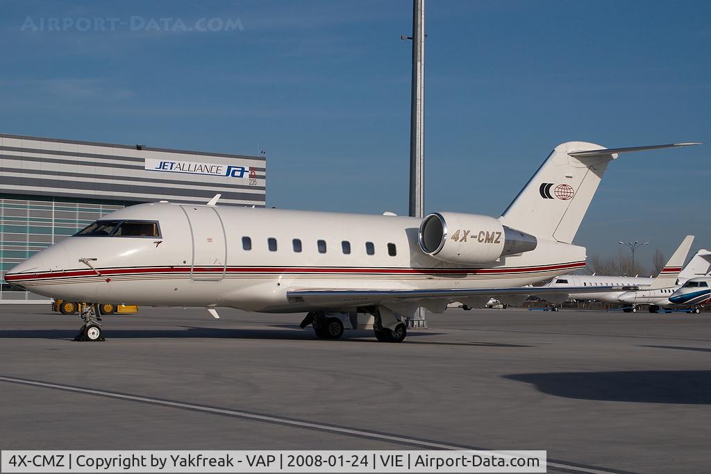 4X-CMZ, 2000 Bombardier Challenger 604 (CL-600-2B16) C/N 5450, Canadair Challenger