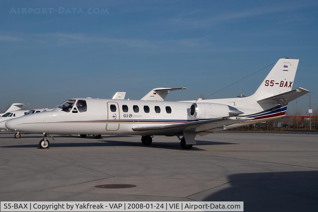 S5-BAX, 1985 Cessna S550 Citation IIS C/N S550-0028, Cessna 550 Citation 2