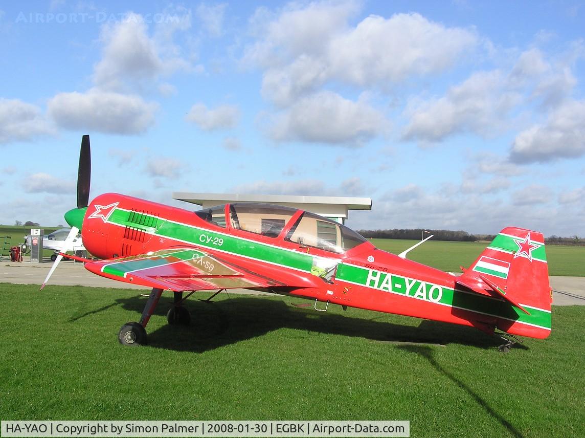 HA-YAO, 1998 Sukhoi Su-29 C/N N0001-01, Su-29 visiting Sywell