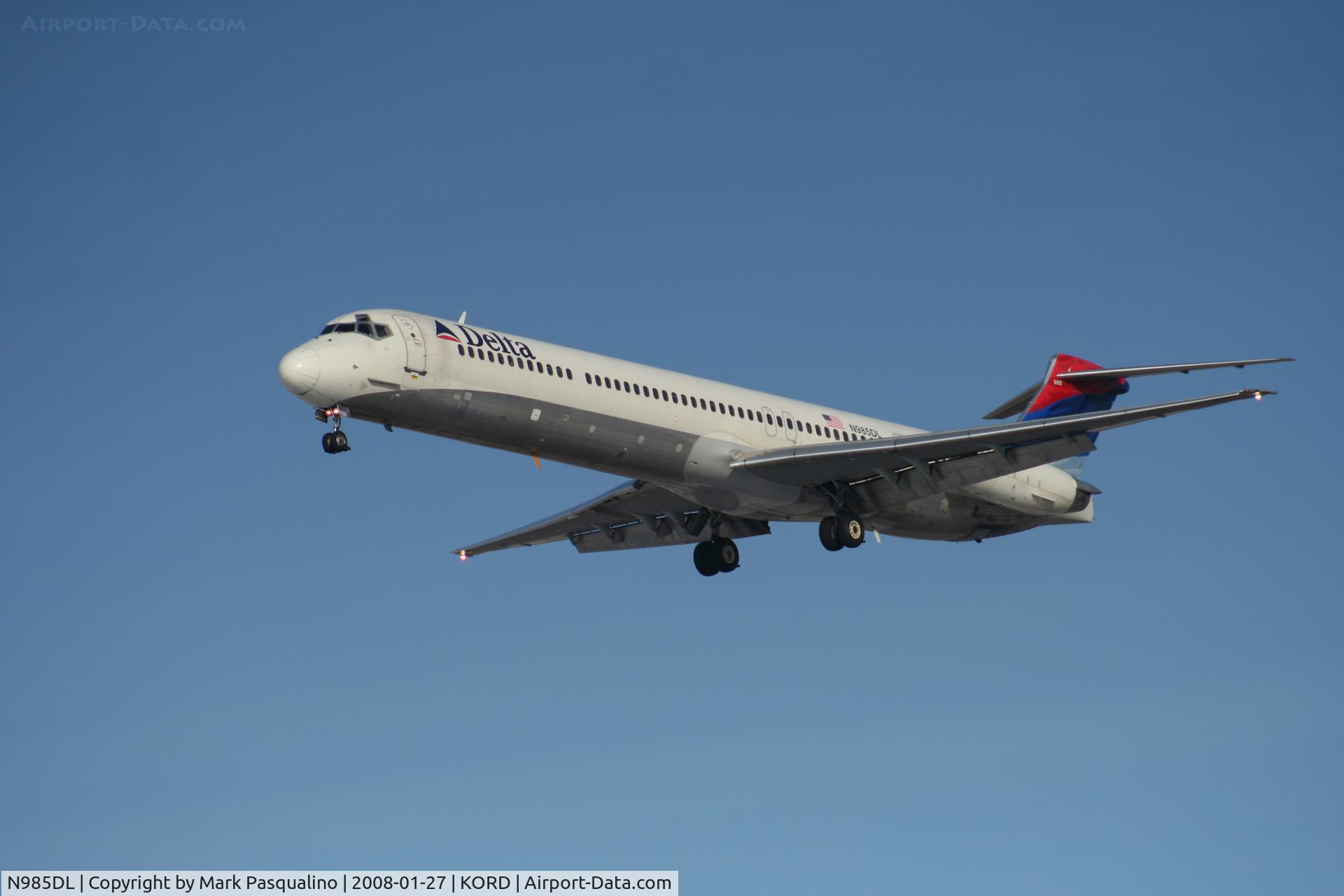 N985DL, 1991 McDonnell Douglas MD-88 C/N 53312, MD-88