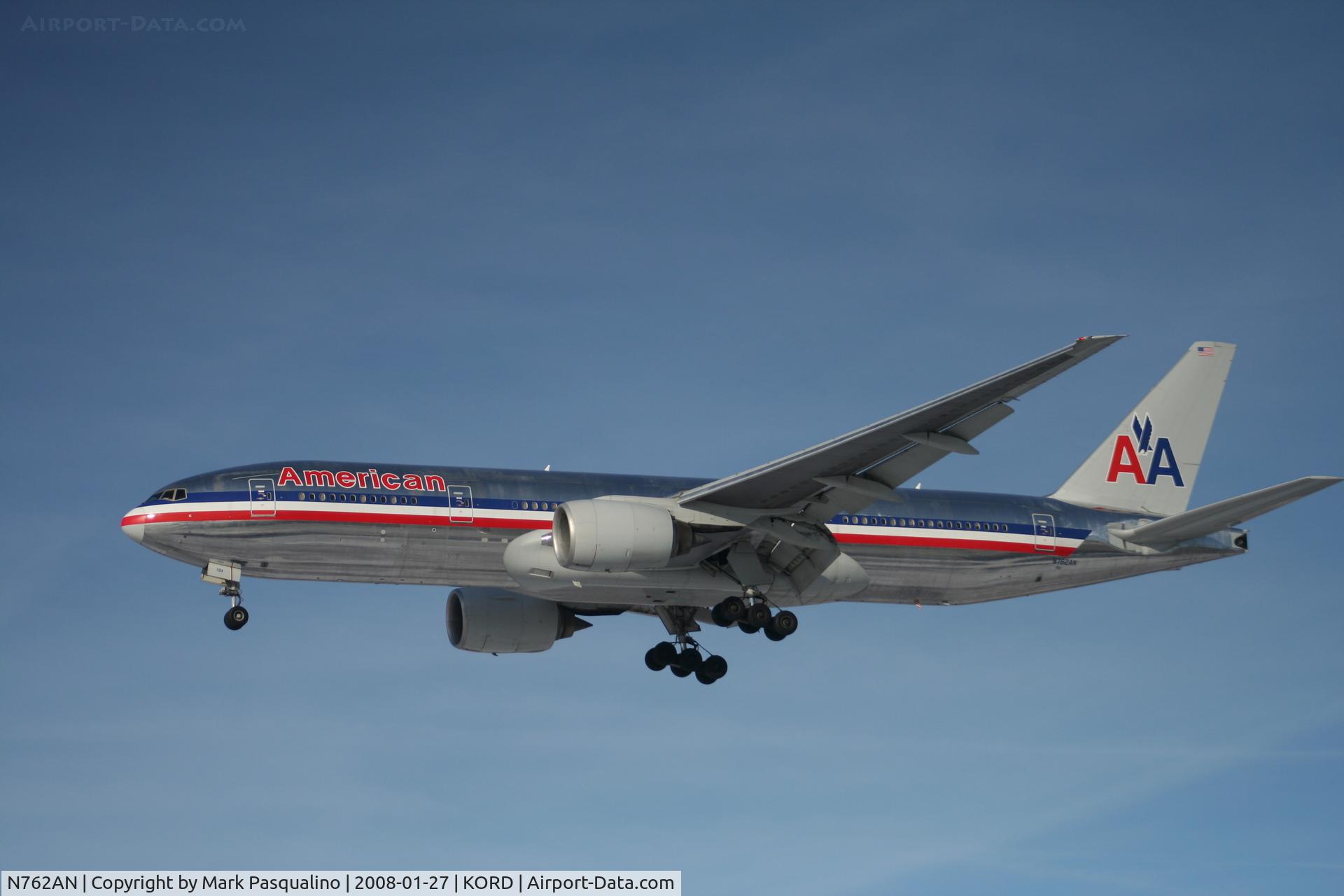N762AN, 2002 Boeing 777-223 C/N 31479, Boeing 777-200