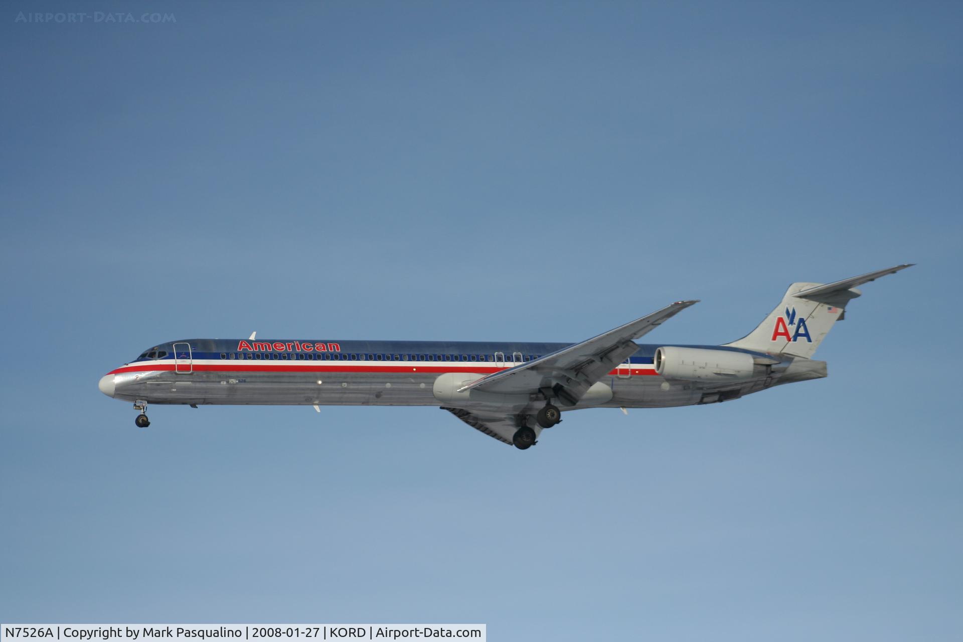 N7526A, 1990 McDonnell Douglas MD-82 (DC-9-82) C/N 49918, MD-82