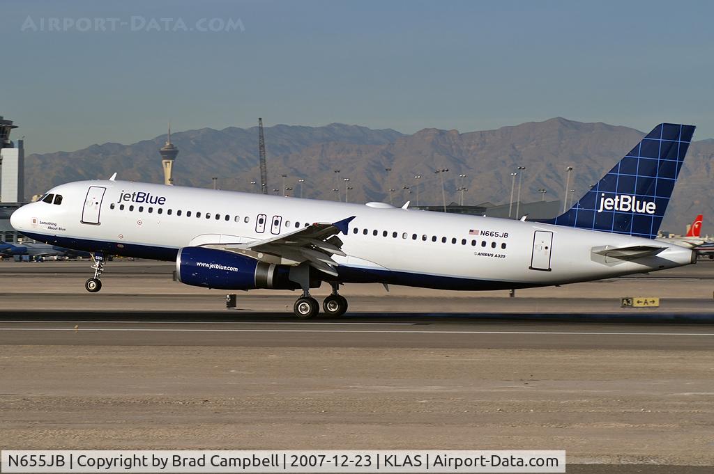 N655JB, 2007 Airbus A320-232 C/N 3072, jetBlue Airways - 'Something About Blue' / 2007 Airbus A320-232