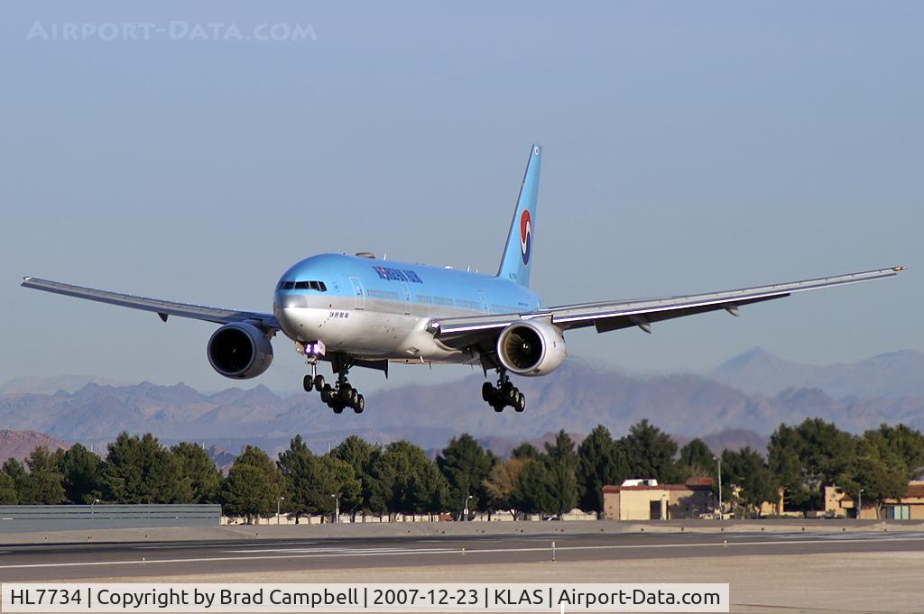 HL7734, 2008 Boeing 777-2B5/ER C/N 34207, Korean Air / 2005 Boeing 777-2B5 (ER)