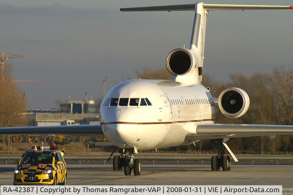 RA-42387, Yakovlev Yak-42D C/N 4520424016436, Yakservice Yakovlev 42