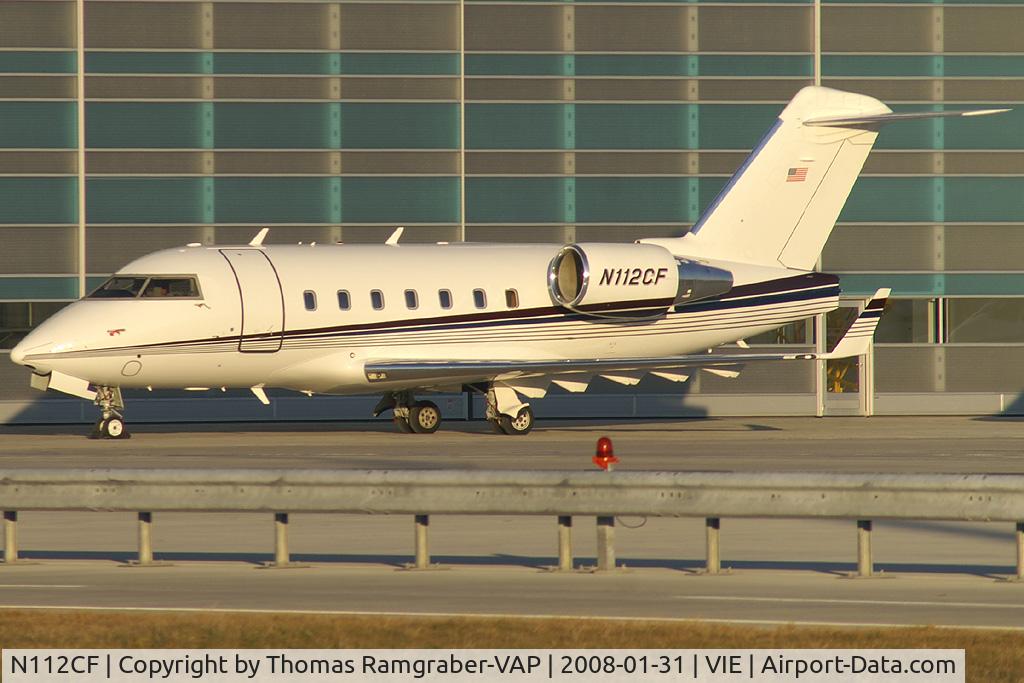 N112CF, 2001 Bombardier Challenger 604 (CL-600-2B16) C/N 5509, Suntrust Leasing Canadair CL600 Challenger