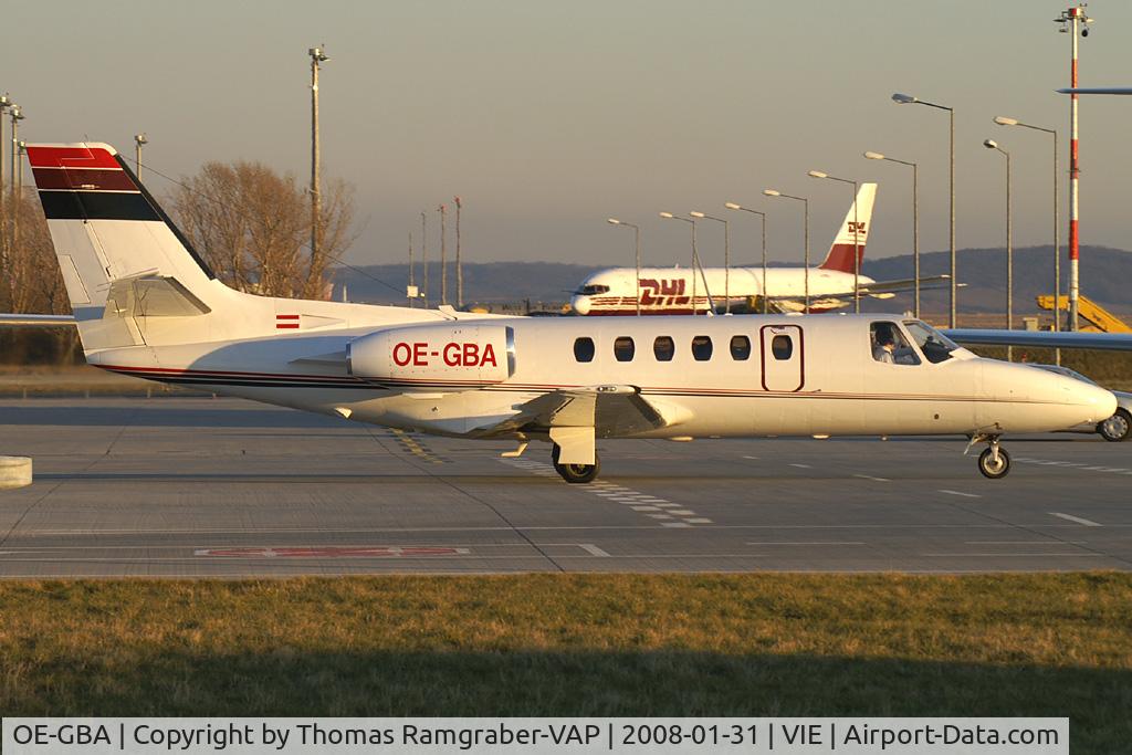 OE-GBA, 1979 Cessna 550 Citation II C/N 550-0085, Bannert Air Cessna 550 Citation 2