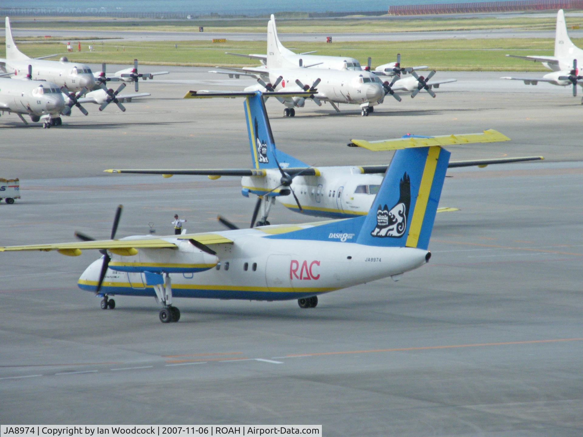 JA8974, 1999 De Havilland Canada DHC-8-103Q Dash 8 C/N 540, DHC 8-Q-10/RAC/Naha
