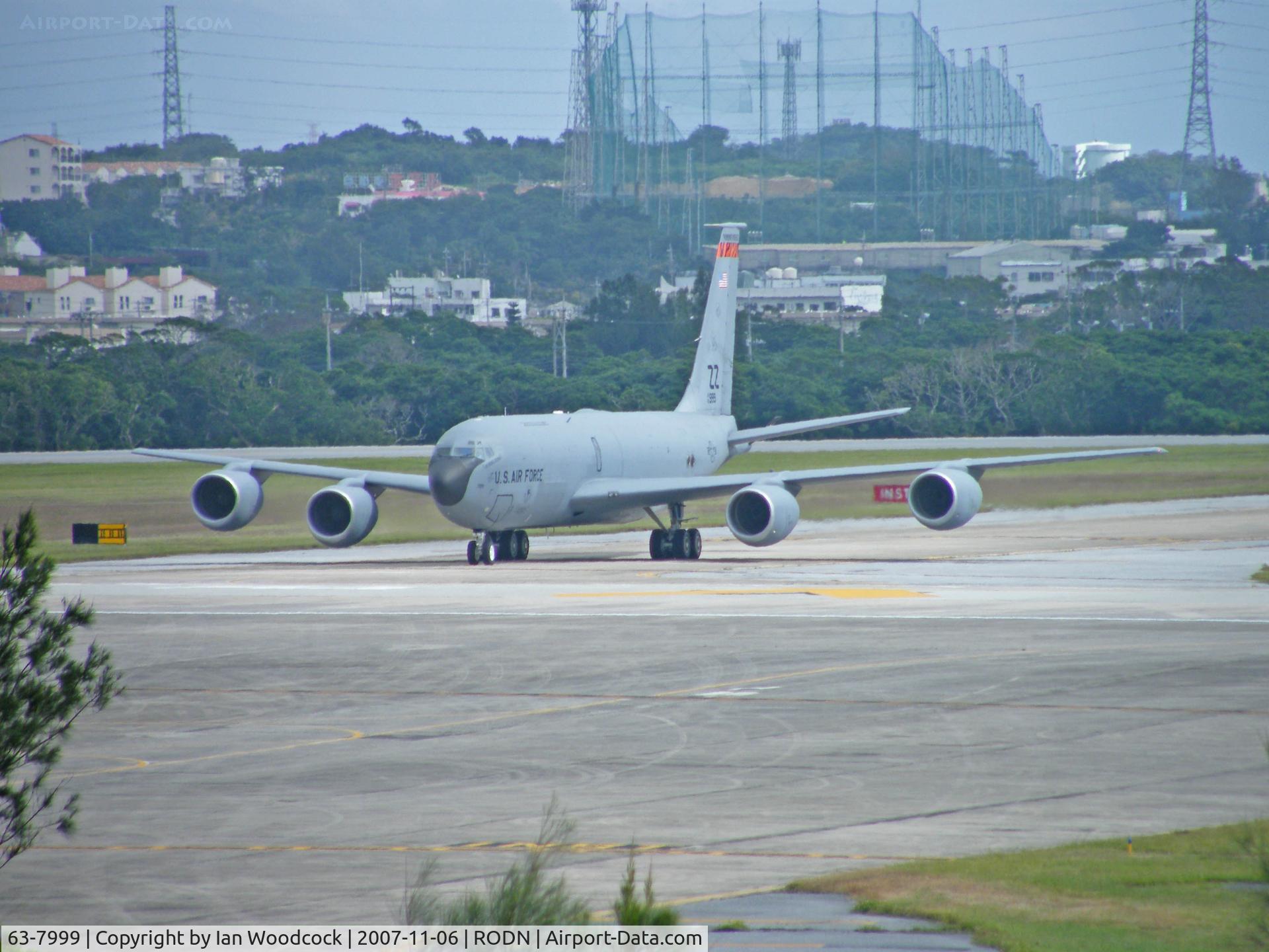 63-7999, 1963 Boeing KC-135R Stratotanker C/N 18616, Boeing KC-135R/(ZZ)18 Wing/Kadena