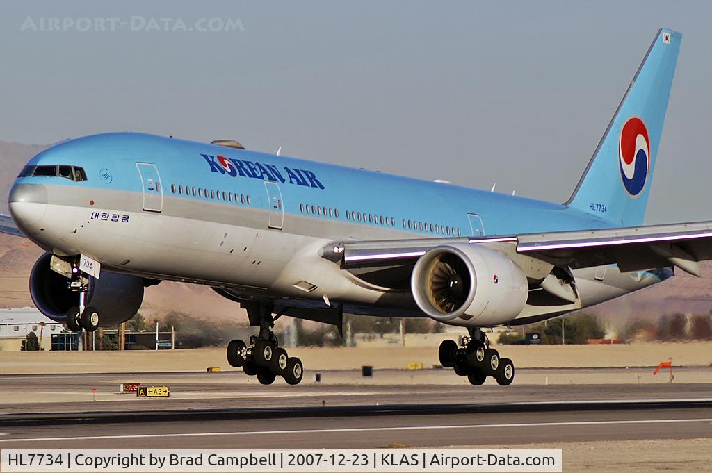 HL7734, 2008 Boeing 777-2B5/ER C/N 34207, Korean Air / 2005 Boeing 777-2B5 (ER)
