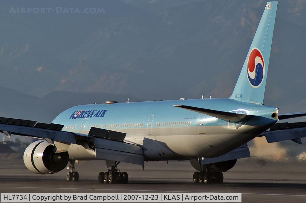 HL7734, 2008 Boeing 777-2B5/ER C/N 34207, Korean Air / 2005 Boeing 777-2B5 (ER)
