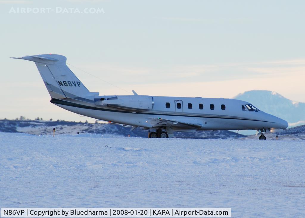 N86VP, 1985 Cessna 650 Citation III C/N 650-0089, Waiting for clearance on 17L.