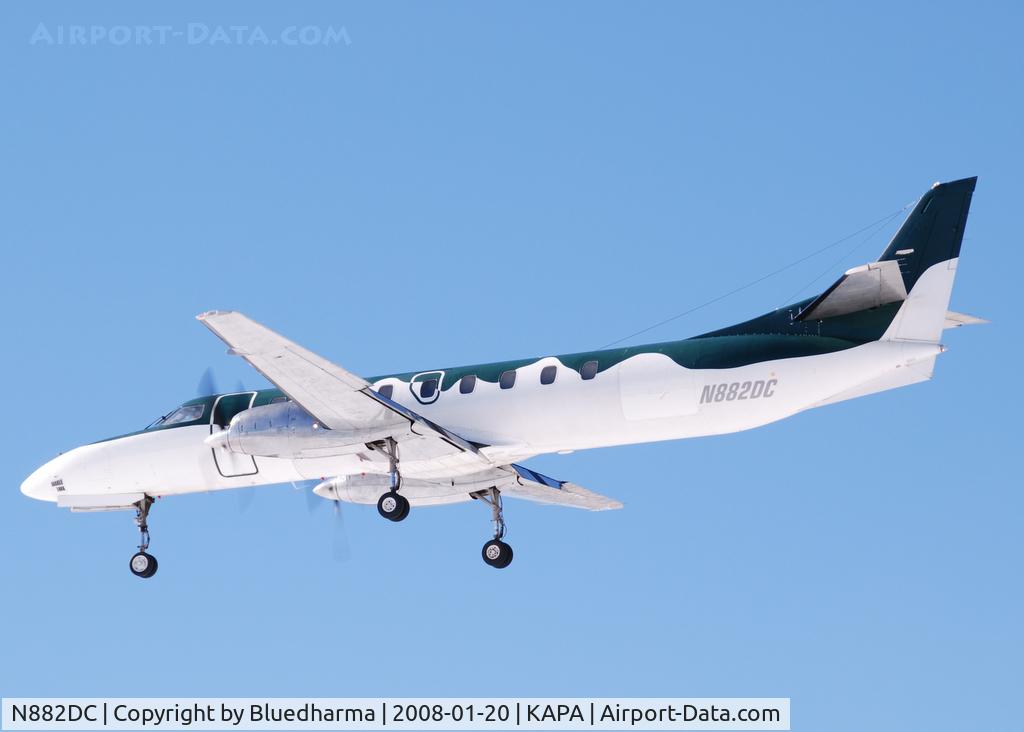 N882DC, Fairchild SA-227DC Metro 23 C/N DC-882B, Approach to 17L.