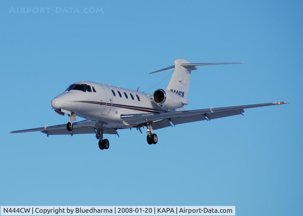 N444CW, 1984 Cessna 650 Citation III C/N 650-0064, Approach to 17L.