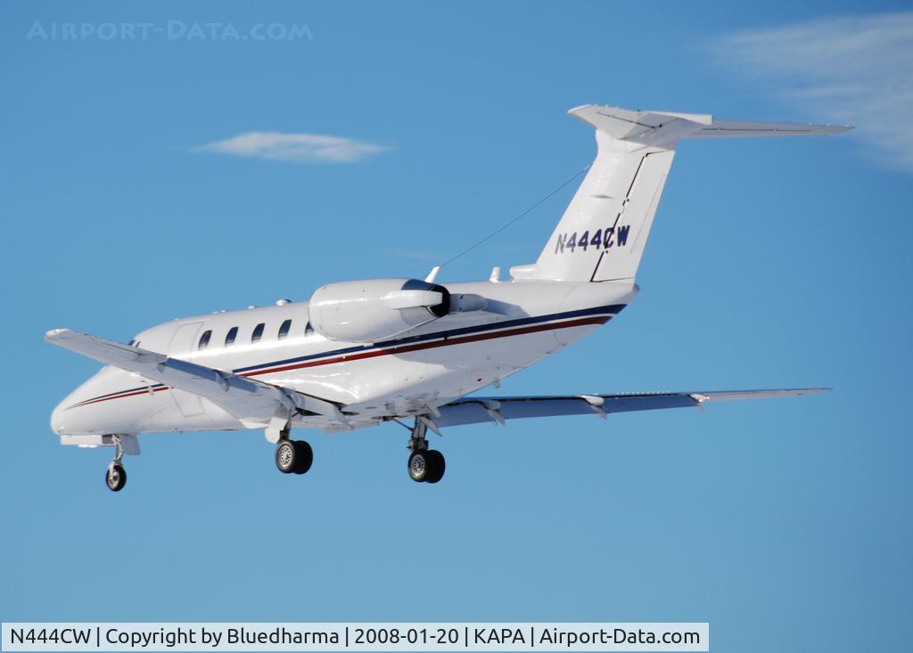 N444CW, 1984 Cessna 650 Citation III C/N 650-0064, Approach to 17L.