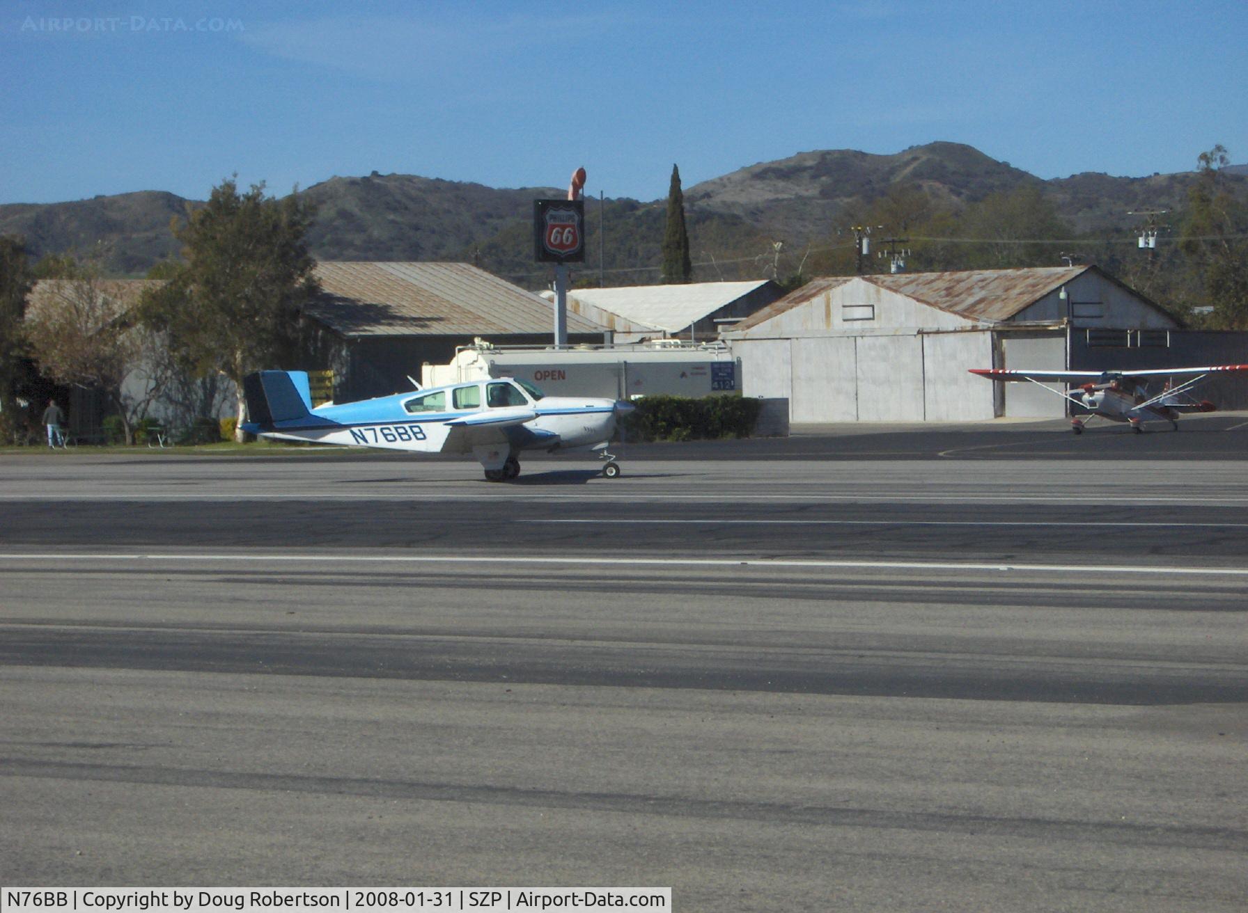 N76BB, 1952 Beech C35 Bonanza C/N D-3110, 1952 Beech C35 BONANZA, Continental E-185-11 205 Hp for takeoff, 185 Hp continuous, landing roll Rwy 04