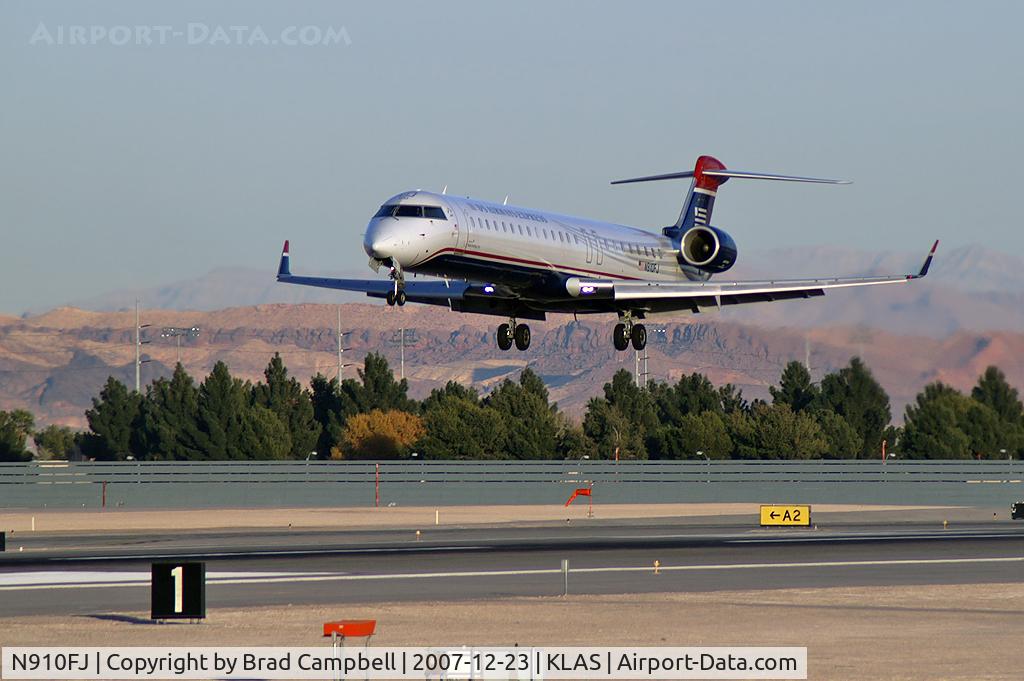 N910FJ, 2003 Bombardier CRJ-900ER (CL-600-2D24) C/N 15010, US Airways Express / 2003 Bombardier Inc CL600-2D24