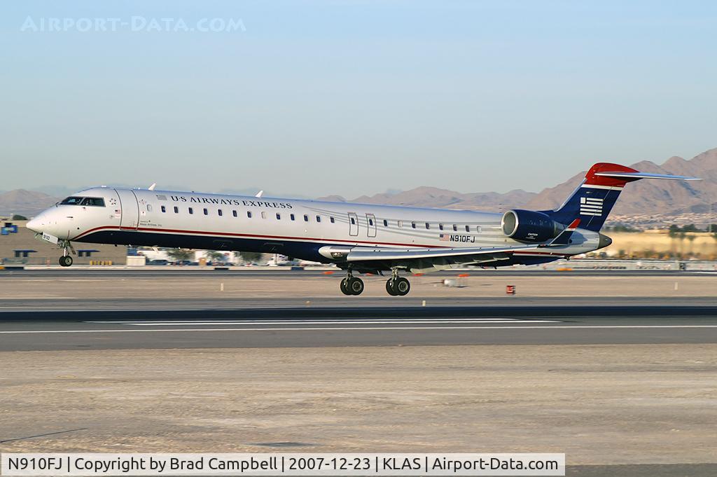 N910FJ, 2003 Bombardier CRJ-900ER (CL-600-2D24) C/N 15010, US Airways Express / 2003 Bombardier Inc CL600-2D24