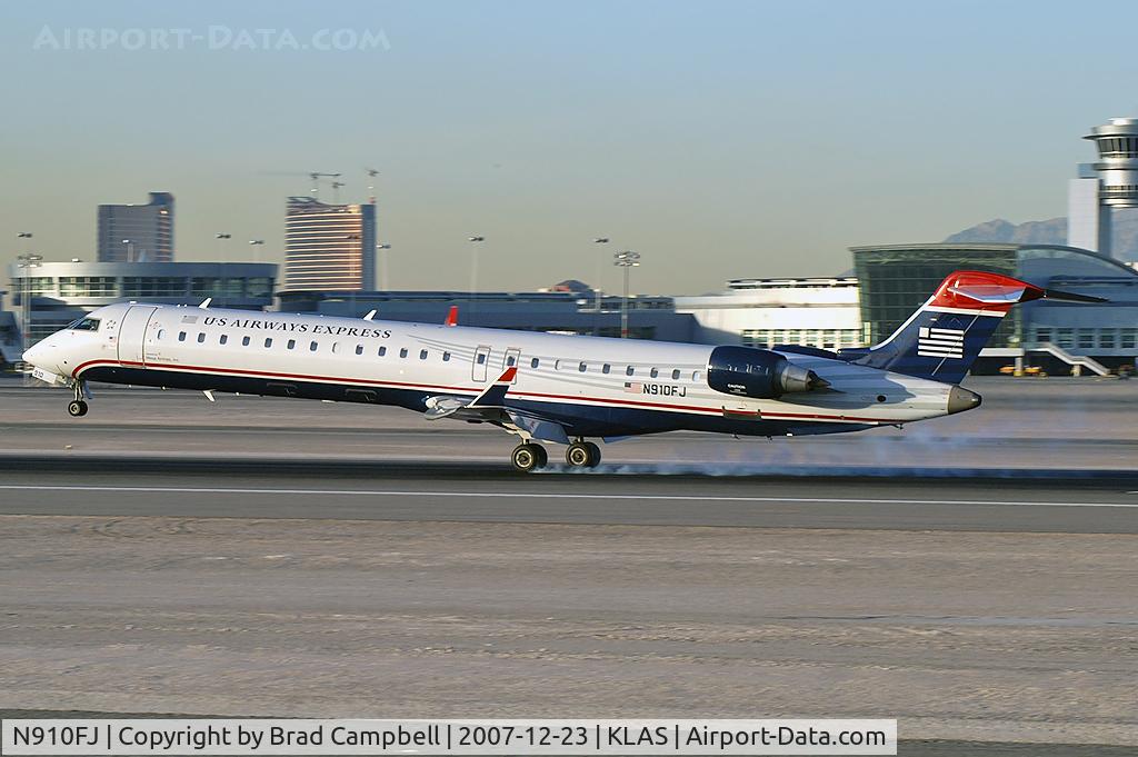 N910FJ, 2003 Bombardier CRJ-900ER (CL-600-2D24) C/N 15010, US Airways Express / 2003 Bombardier Inc CL600-2D24
