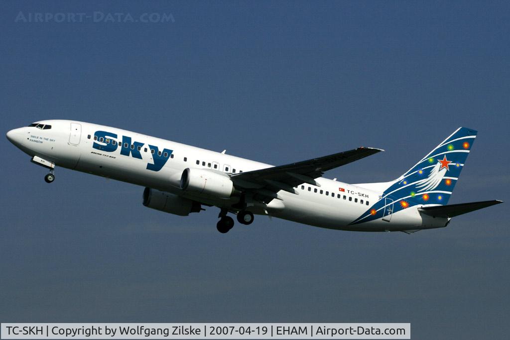 TC-SKH, 2007 Boeing 737-8BK C/N 29644, visitor