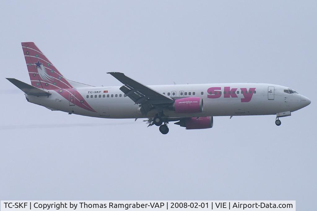 TC-SKF, 1993 Boeing 737-4Q8 C/N 26291/2513, Sky Airlines Boeing 737-400