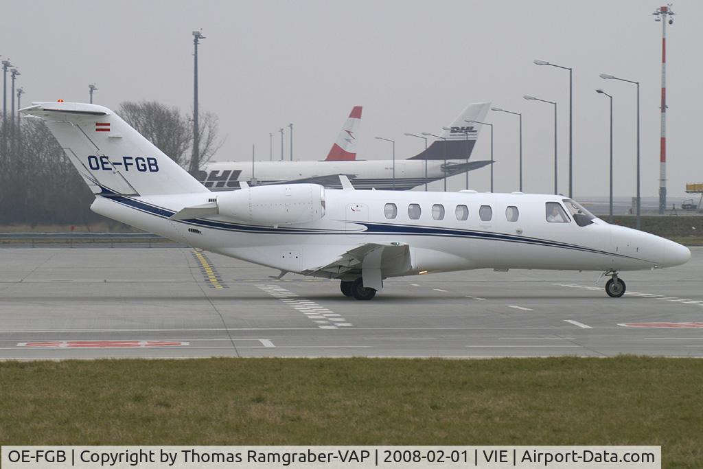 OE-FGB, 2007 Cessna 525A CitationJet CJ2 C/N 525A-0362, Jet Alliance Cessna 525A Citationjet 2